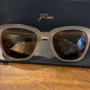 Jcrew resin Sunglasses taupe